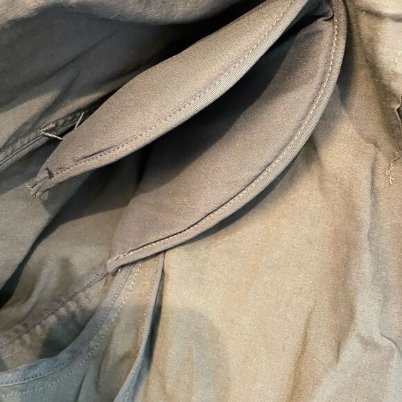 EUC Theory Olive Green Linen Blend blazer Sz. 4 - Picture 7 of 7